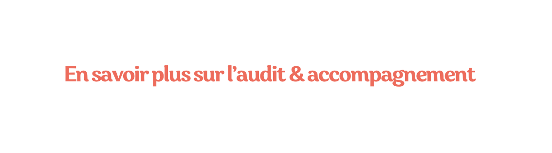 En savoir plus sur l audit accompagnement
